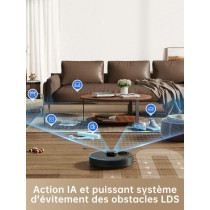 Dreame D10s Pro Robot Aspirateur et Serpillere avec Action IA - Naviga