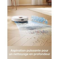 DREAME D9Max White - Aspirateur Robot Laveur 2 en 1 - Navigation LDS I