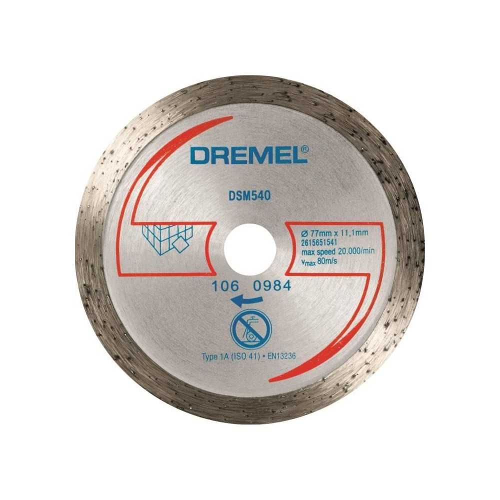 DREMEL Disque Diamant S540 pour Scie Compacte Dremel DSM20