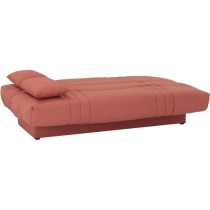 Banquette clic clac 3 places - tissu Terracotta - Style contemporain -