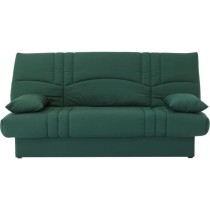 Banquette clic clac 3 places - tissu Vert foret - Style contemporain -