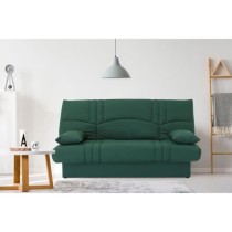 Banquette clic clac 3 places - tissu Vert foret - Style contemporain -