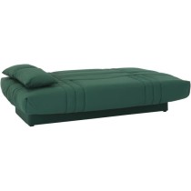 Banquette clic clac 3 places - tissu Vert foret - Style contemporain -