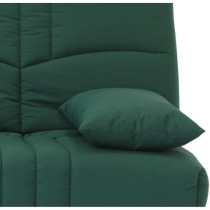 Banquette clic clac 3 places - tissu Vert foret - Style contemporain -