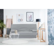 Banquette clic clac 3 places - Tissu gris clair - Style Contemporain -