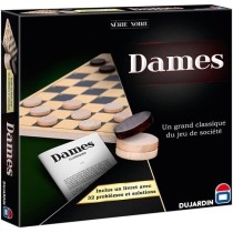 SERIE NOIRE DAMES PLATEAU - Jeu de plateau - DUJARDIN - Jouez aux Dame