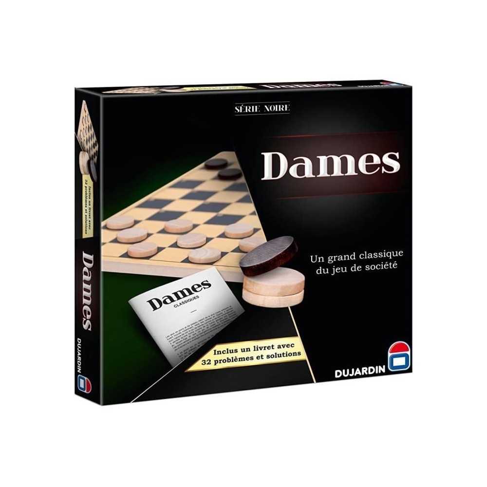 SERIE NOIRE DAMES PLATEAU - Jeu de plateau - DUJARDIN - Jouez aux Dame