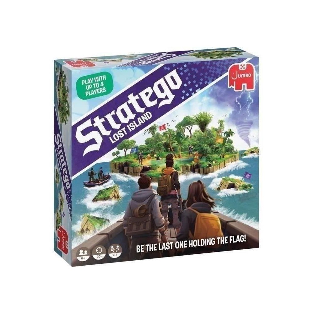 STRATEGO LOST ISLAND - Jeu de stratégie - DUJARDIN - Trouvez le drape