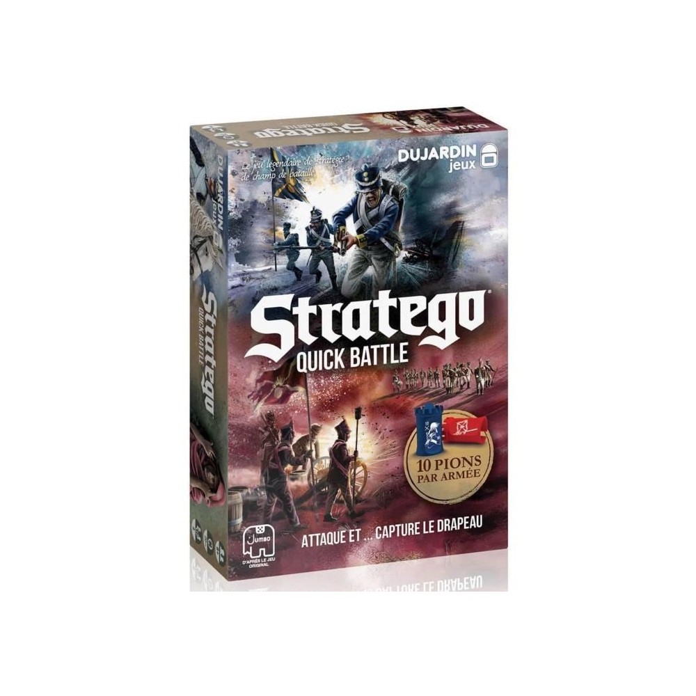 Stratego Quick Battle - Jeu de société - DUJARDIN - Préparez-vous a