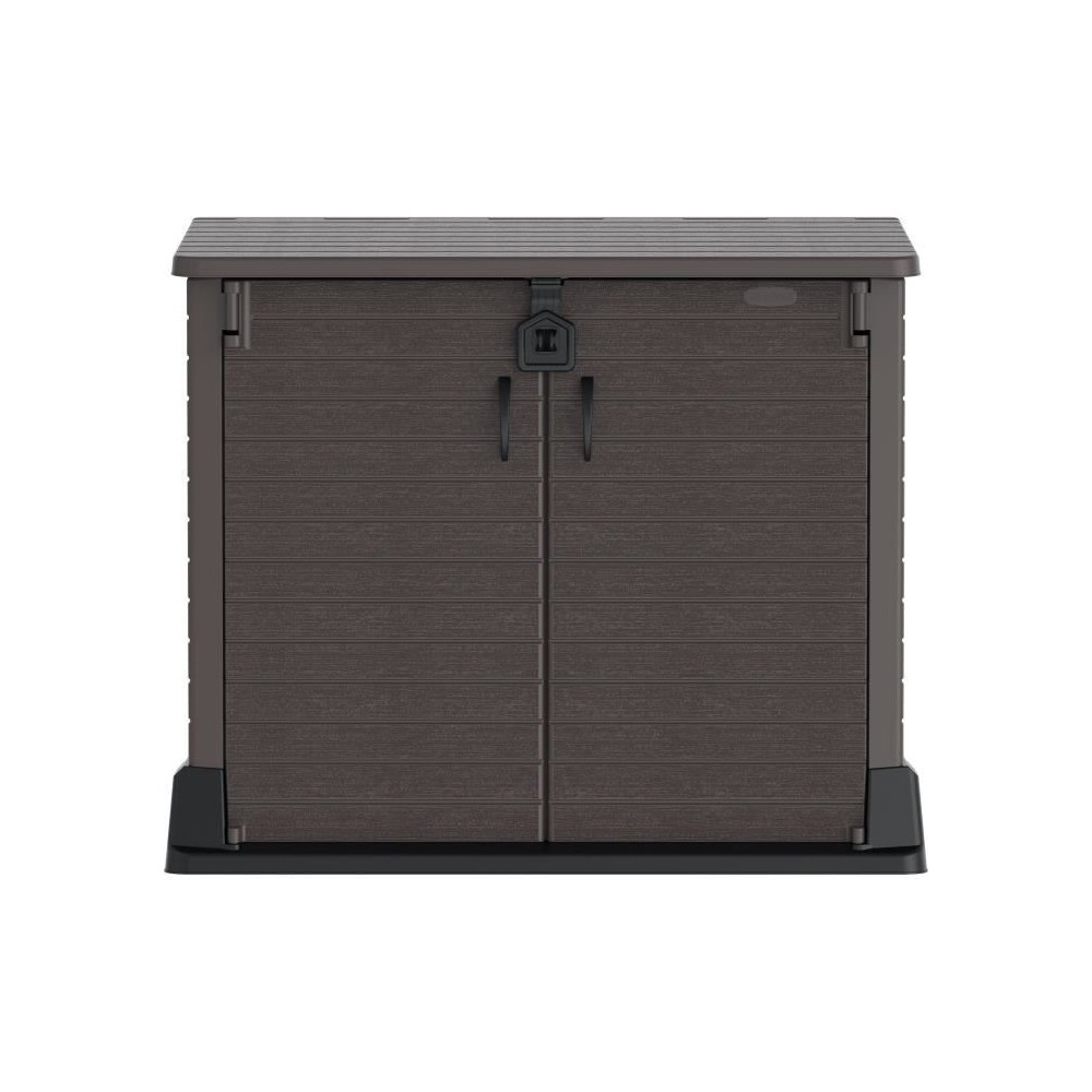 Armoire de rangement Duramax StoreAway pour 2 poubelles - 850L - Marro