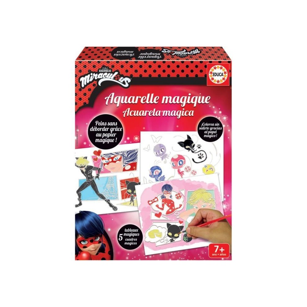 EDUCA - Aquarelle magique Miraculous Ladybug