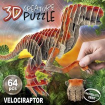 Puzzle 3D - EDUCA - Velociraptor - Dessins animés et BD - Moins de 10