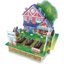 Jeu de construction et de création - EDUCA - 3D Dream Gardens 2In1 -