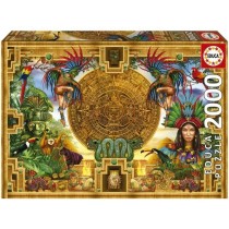 Puzzle 2000 pieces MONTAGE AZTeQUE MAYA - Educa - Astrologie et ésot