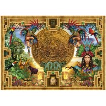 Puzzle 2000 pieces MONTAGE AZTeQUE MAYA - Educa - Astrologie et ésot