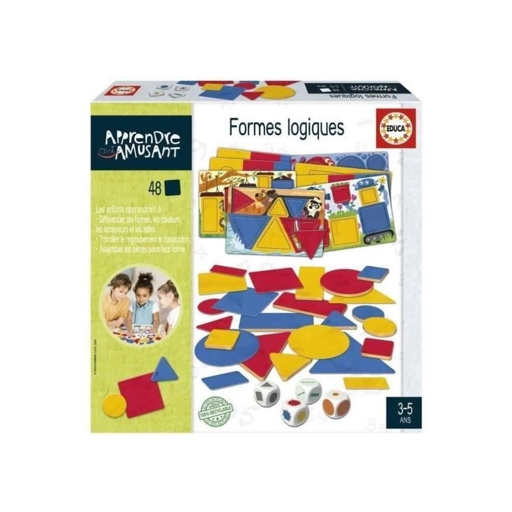 Jeu d'apprentissage - EDUCA - Formes Logiques