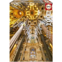 Puzzle 1000 pieces INTÉRIEUR DE LA SAGRADA FAMILIA - Educa - Architec