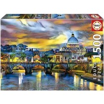 Puzzle 1500 pieces - EDUCA - BASILIQUE SAINT-PIERRE ET PONT SAINT-ANGE