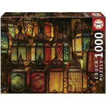 Puzzle 1000 pieces COLLAGE DE LANTERNES - Educa - Nature morte et obje