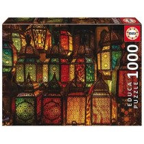 Puzzle 1000 pieces COLLAGE DE LANTERNES - Educa - Nature morte et obje