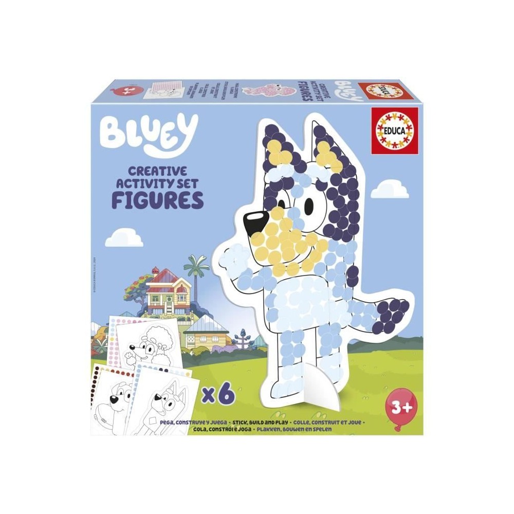 Set créatif - EDUCA - Bluey Creative Activity Set – 3D