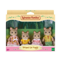 SYLVANIAN FAMILIES - 5180 - Famille Chat Tigre - Les Familles - Articu