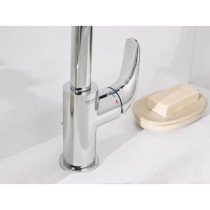 Mitigeur monocommande lavabo - GROHE Swift - 24330001 - Chromé - Taille L - Bec haut - Economie d'eau