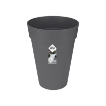 ELHO Loft Urban Pot de fleurs rond Haut 42 - Noir - Ø 42 x H 56 cm -