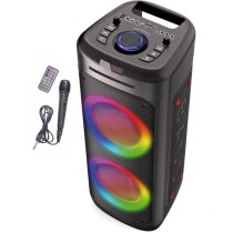 Enceinte bluetooth karaoké - INOVALLEY - MS06CD - 1000W - Bluetooth 5.0 - Lecteur CD - RGB - Radio FM - USB 2.0 - micro SD - Ka