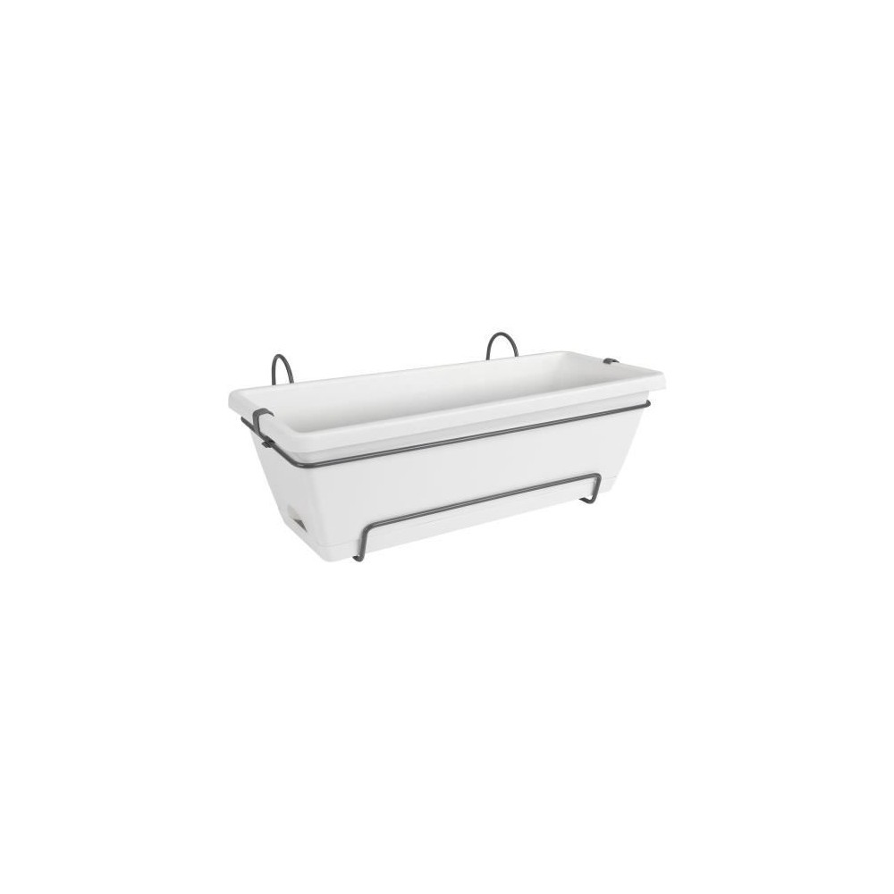 Balconniere Elho Barcelona Allin1 50 - Blanc - L 50 x B 28 x H 19 cm -