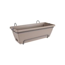 Balconniere Elho Barcelona Allin1 50 - Marron - L 50 x B 28 x H 19 cm