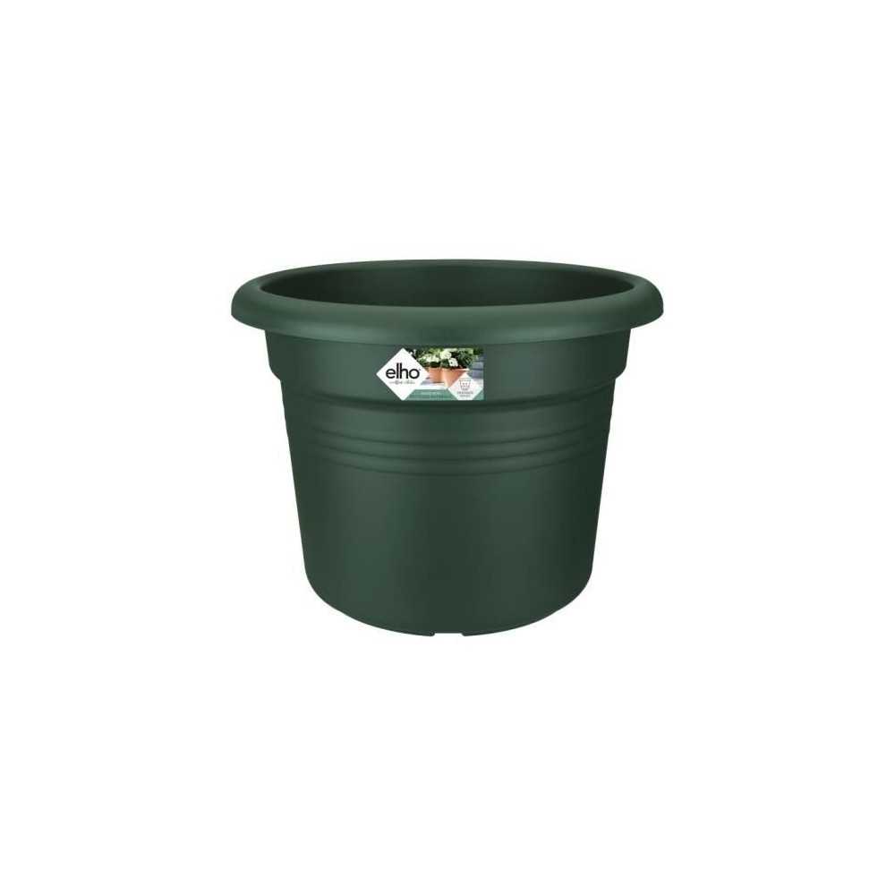 Elho Bac a fleurs Green Basics Cilinder 65 - Vert - Ø 64 x H 49 cm -