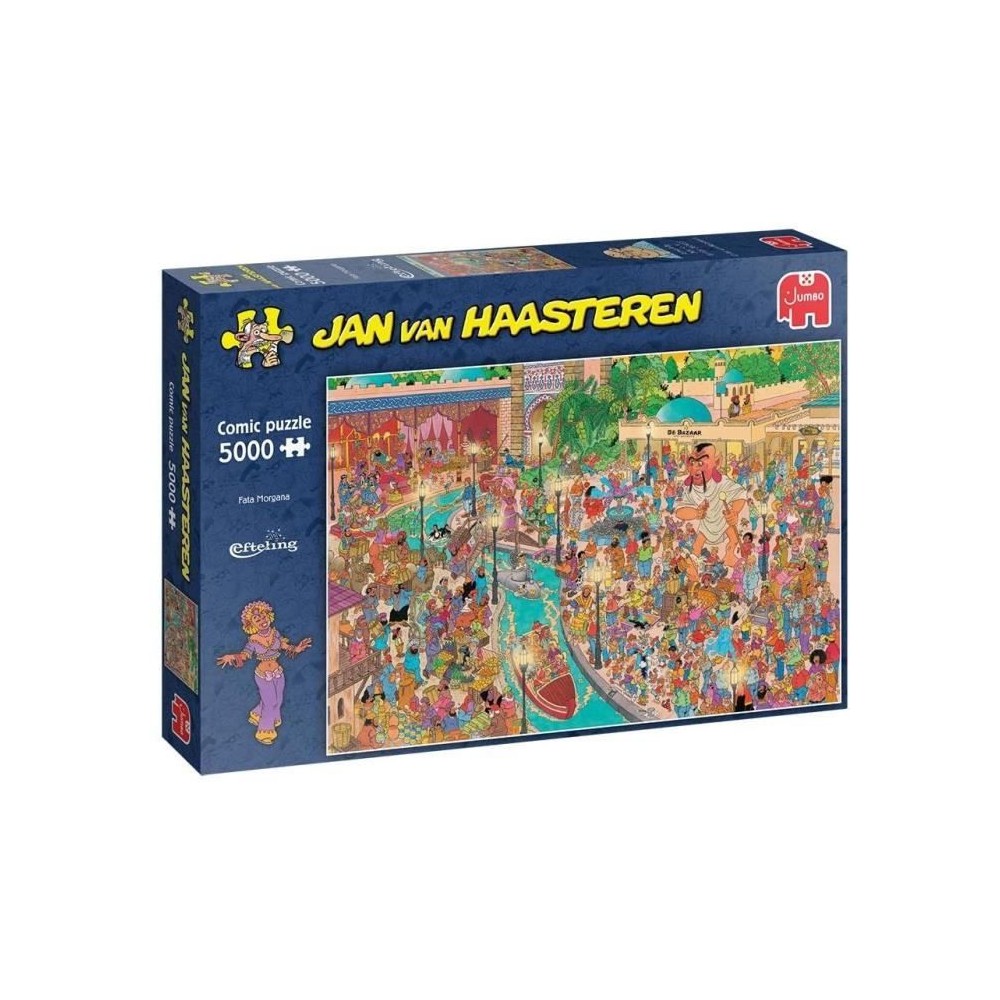 Puzzle - JUMBO - Efteling Fata Morgana 5000 pcs - Puzzles Jan Van Haasteren, qualité et style unique