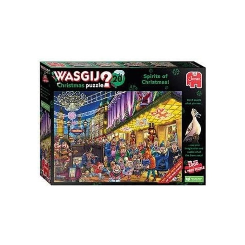 Puzzle - JUMBO - Wasgij Christmas 20 2x1000 pcs - Imaginez ce qui va arriver (1 puzzle gratuit)