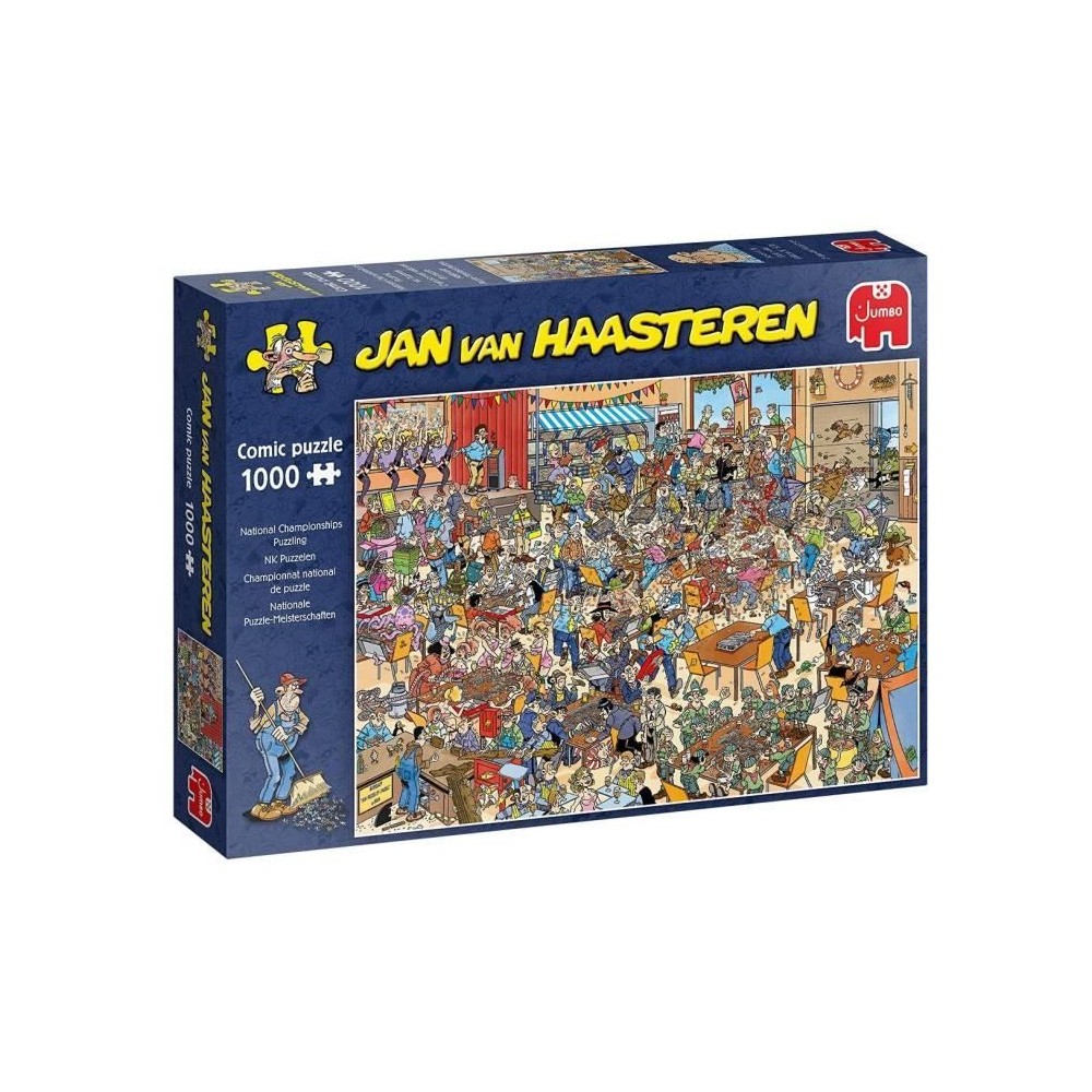 Puzzle - JUMBO - Efteling Sprookjesbos 1000 pcs - Puzzles Jan Van Haasteren, qualité et style unique