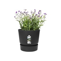 ELHO Pot de fleurs rond Greenville 25 - Extérieur - Ø 24,48 x H 23,3