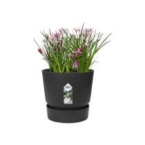 ELHO Pot de fleurs rond Greenville 25 - Extérieur - Ø 24,48 x H 23,3