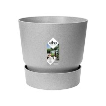 ELHO Pot de fleurs rond Greenville 25 - Extérieur - Ø 24,48 x H 23,3