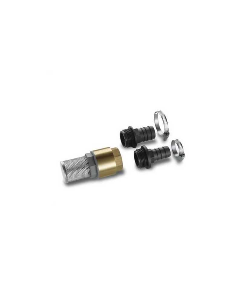 KARCHER Kit complet avec crépine d’aspiration et adaptateur 1" (25,4 mm) / 3/4" (19 mm)