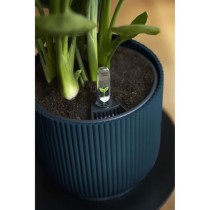 Pot De Fleurs Rond VIBES - Plastique - Ø22 - Bleu Foncé