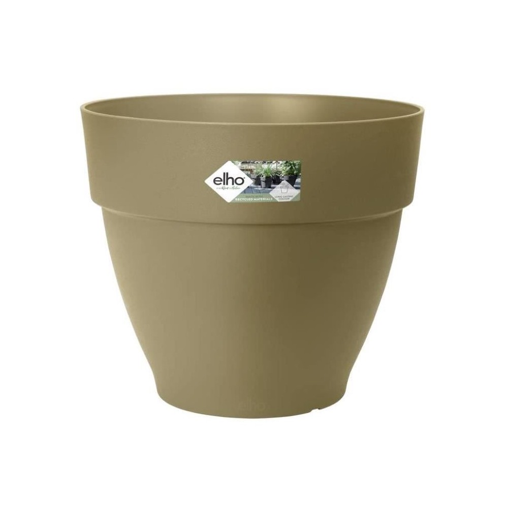 Pot De Fleurs Rond VIBIA - Plastique Réservoir - Ø47 - Vert