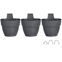 ELHO - Pot de fleurs - Vibia Campana Foret Vertical Set/3 - Anthracite