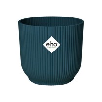 ELHO Vibes Fold Pot de fleurs rond Roues 35 - Bleu - Ø 35 x H 32 cm -