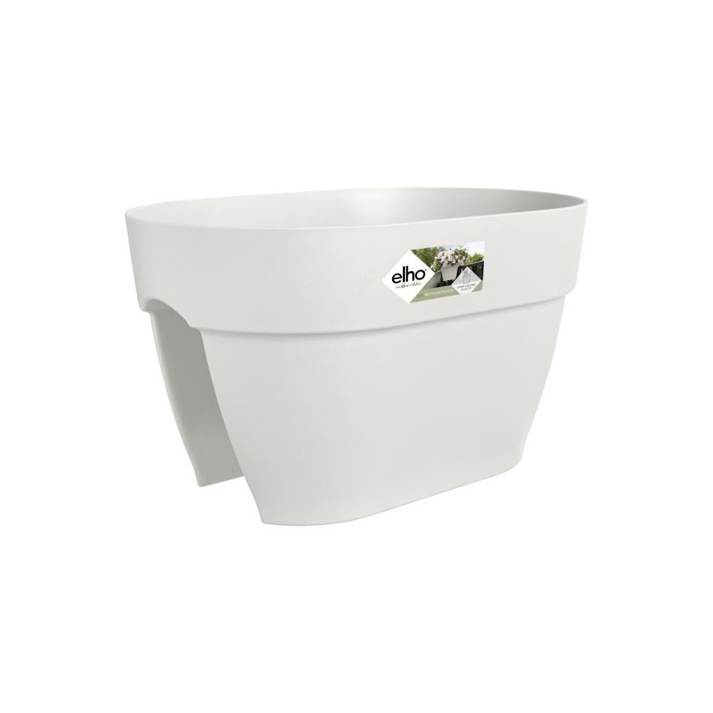 Planteur ELHO Vibia Campana Flower Bridge 40 - Blanc Soie - Balcon ext