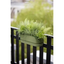 ELHO - Pot de fleurs - Greenville Easy Balcony 52 - Leaf Green - Balco