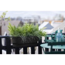 Pot de fleurs ELHO Greenville Easy Balcony 52 - Living Noir - Balcon -