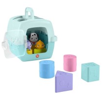 Fisher-Price-Trieur Caisse de Transport d'Animaux-Trieur 8 blocs HTW93