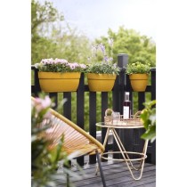 Pot de fleurs - ELHO - Vibia Campana Easy Hanger Small - Jaune - Rond