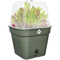 Pot De Fleurs Carré GREEN BASICS - Plastique - Réservoir - Ø20 - Le