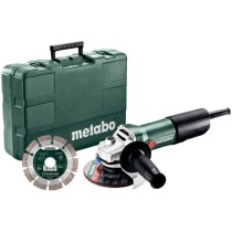 Meuleuse d'angle filaire METABO W 850-125 - Disque diamanté inclus